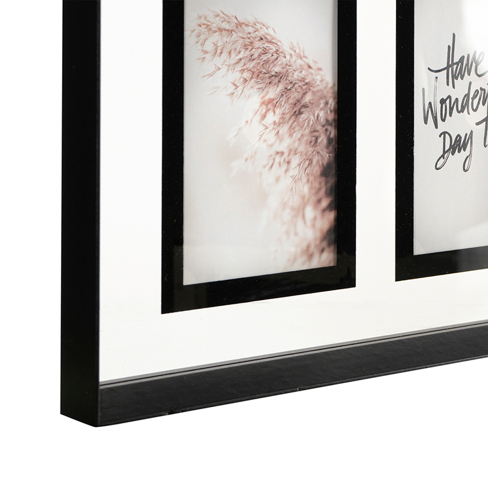 Фоторамка 24х49см Bergenson Bjorn Pleasant moments белая/черная