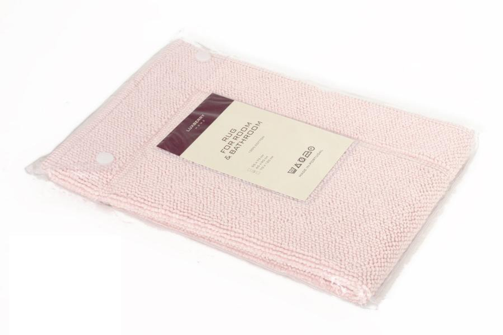 Коврик для ванной 55х75 Luxberry Lux розовый Португалия упаковка