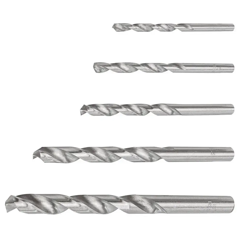 Сверла по металлу, набор 5пр. (4-6, 8, 10мм)