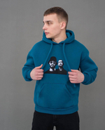 Худи BGLS (вышивка.син/глаза)