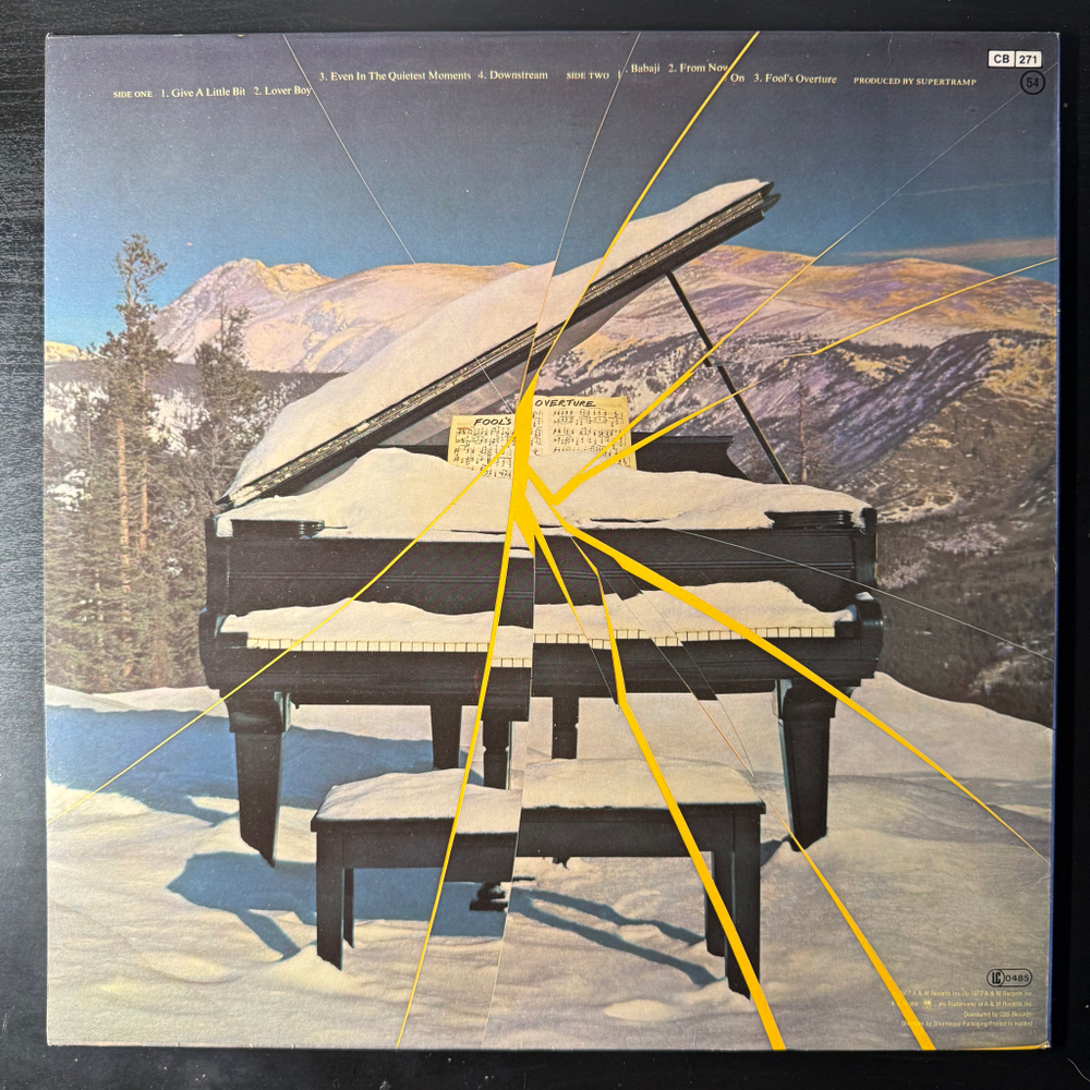 Supertramp ‎– Even In The Quietest Moments (Голландия 1977г.)