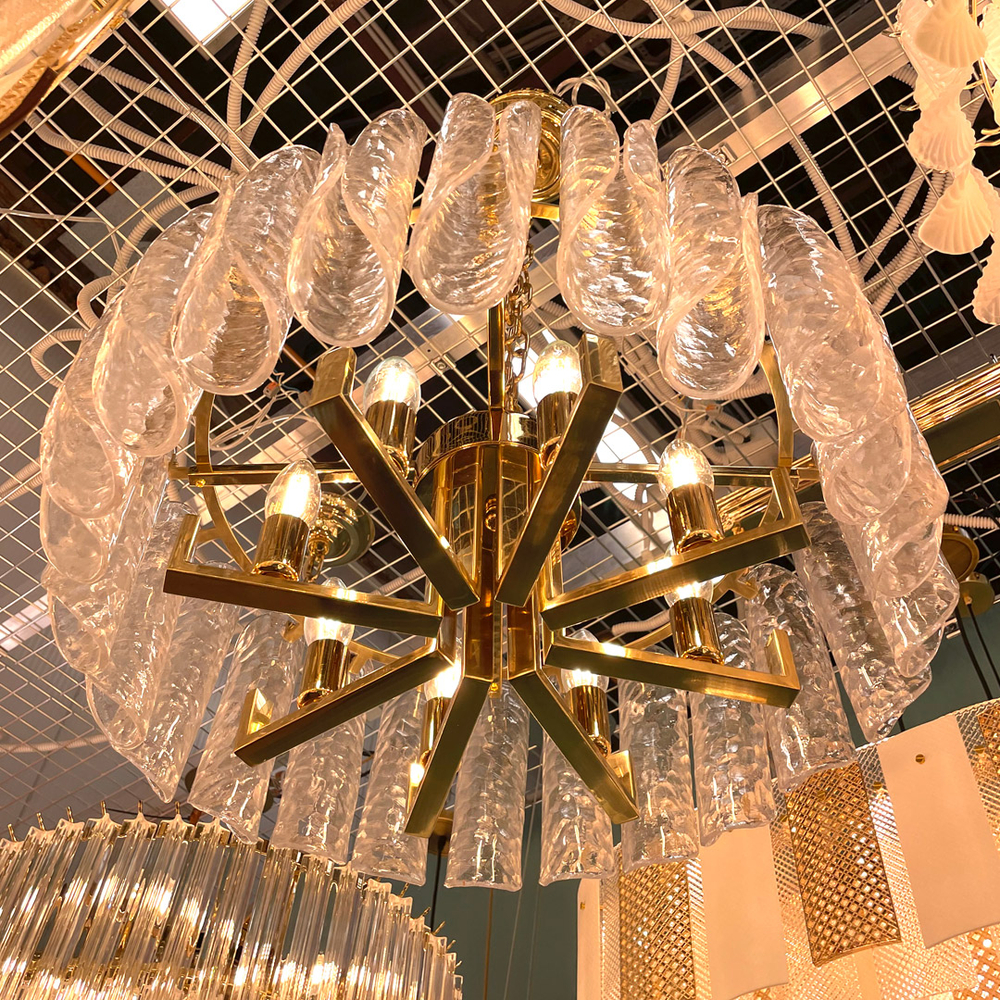 Люстра Cloyd FANFARA C8 / Ø60 см - золото (арт.10837)