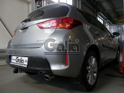 Фаркоп оцинкованный Galia T056C для Toyota Auris хетчбек 2007-2013, 2013-(паспорт и сертификат в комплекте)(без электрики)