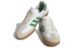 SPORTY & RICH x adidas originals Samba OG non-slip wear-resistant lightweight low-top sneakers for men and women with the same white and green