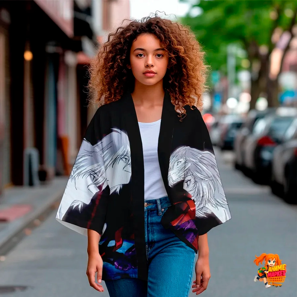Рубашка хаори японская Евангелион