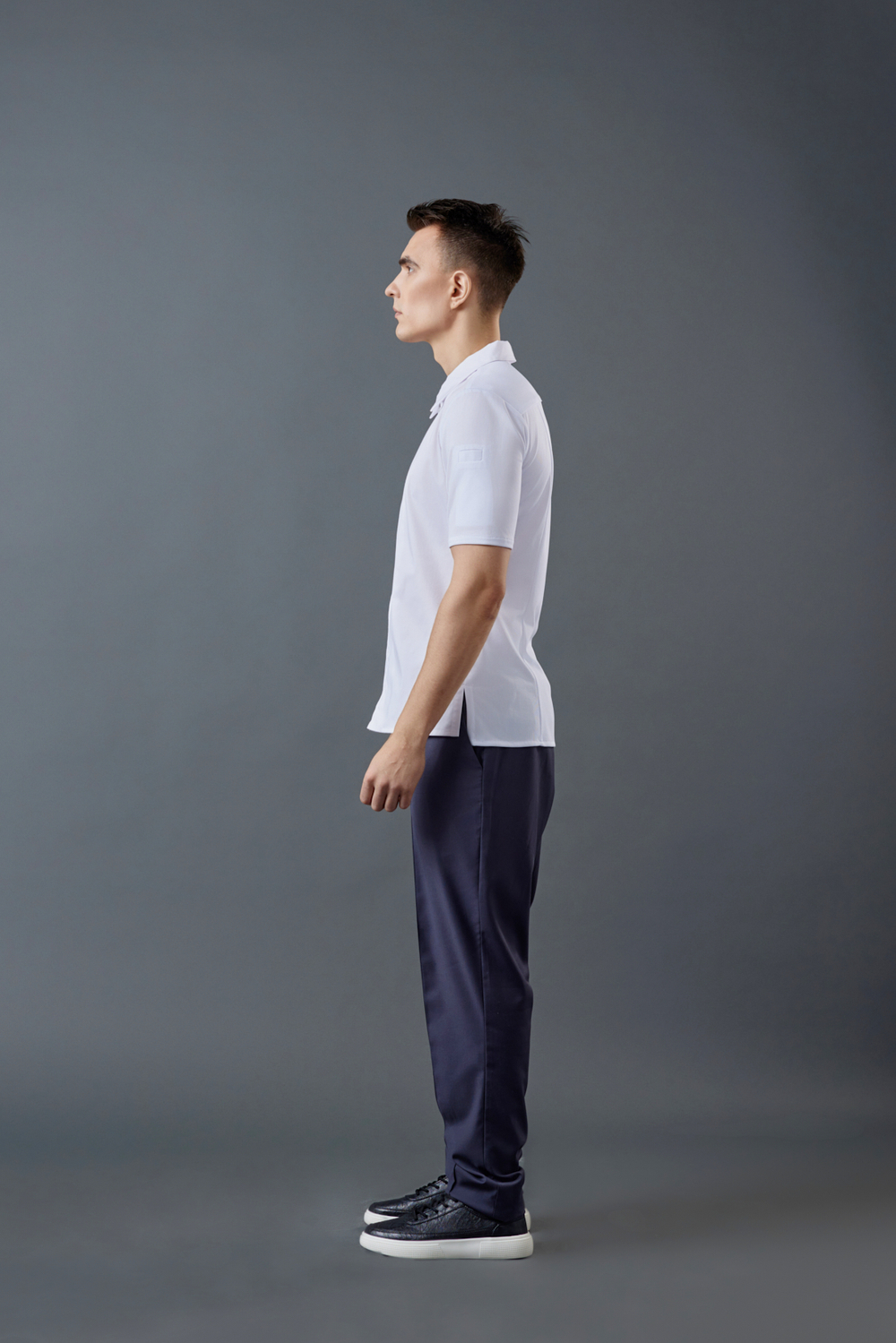 Китель ГЛАВНАЯ ЛИНИЯ белый мужской, короткий рукав