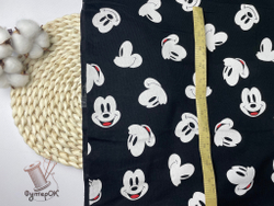 Кулирка ХБ мышки на черном