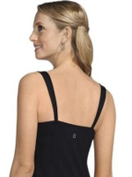 Dress со встроенным бюстгальтером для фиксации экзопротеза, размер M черный, Amoena