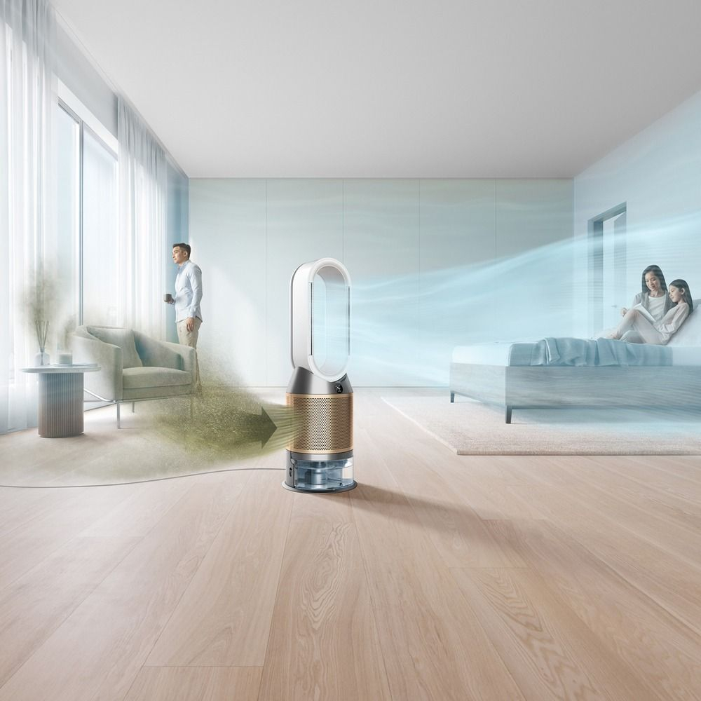 Увлажнитель-очиститель воздуха Dyson Purifier Humidify+Cool Formaldehyde PH04 + переходник