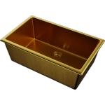 Кухонная мойка Omoikiri Okinoshima 76-U/I-G Glossy Natceramic/золото глянцевое