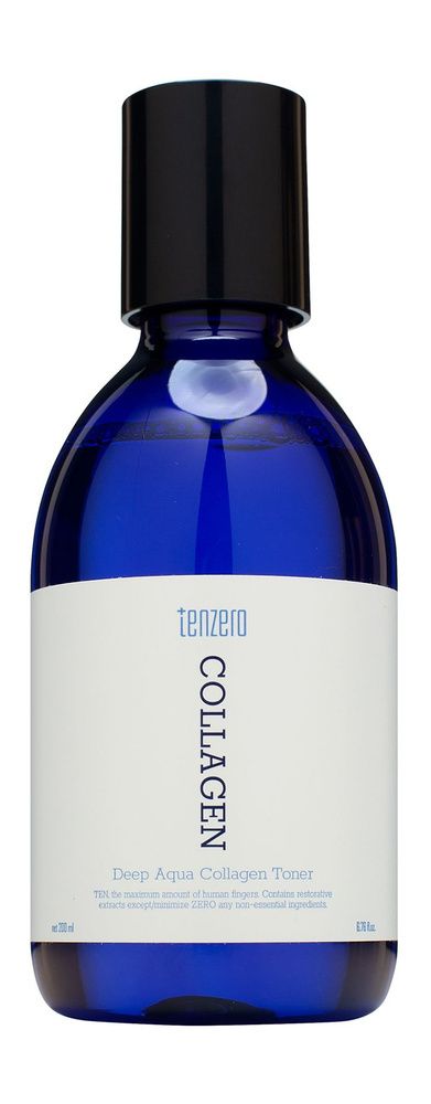 Тонер для лица с коллагеном TENZERO Deep Aqua Collagen Toner 2x 200 мл