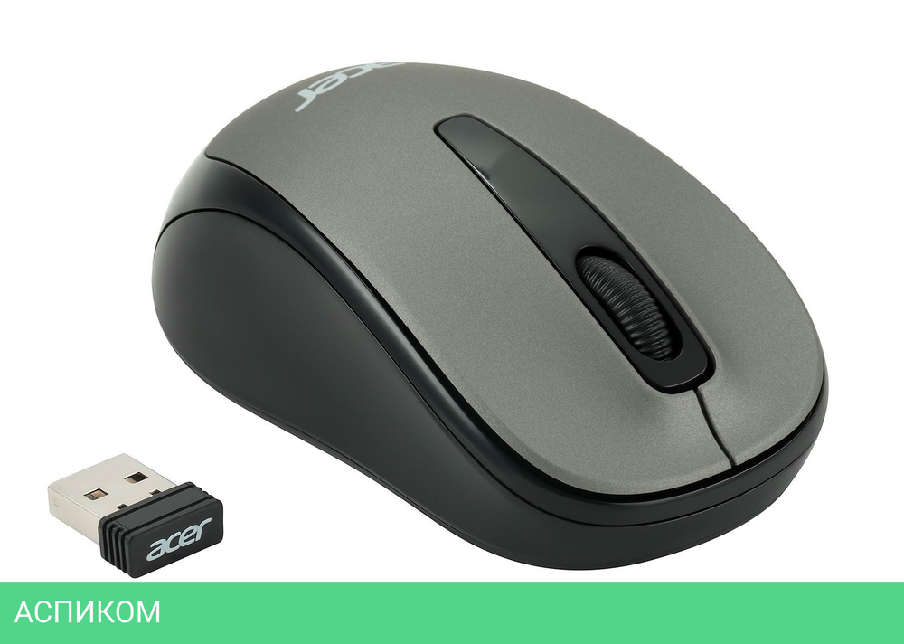 Мышь Acer OMR134 серый (ZL.MCEEE.01H)