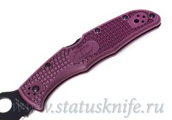Нож Spyderco Endura C10BGBKP Burgundy Micro Melt PD1 Sprint Runфотография - 3