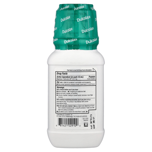 Dulcolax, жидкое слабительное, вишня, 354 мл (12 жидк. унций)