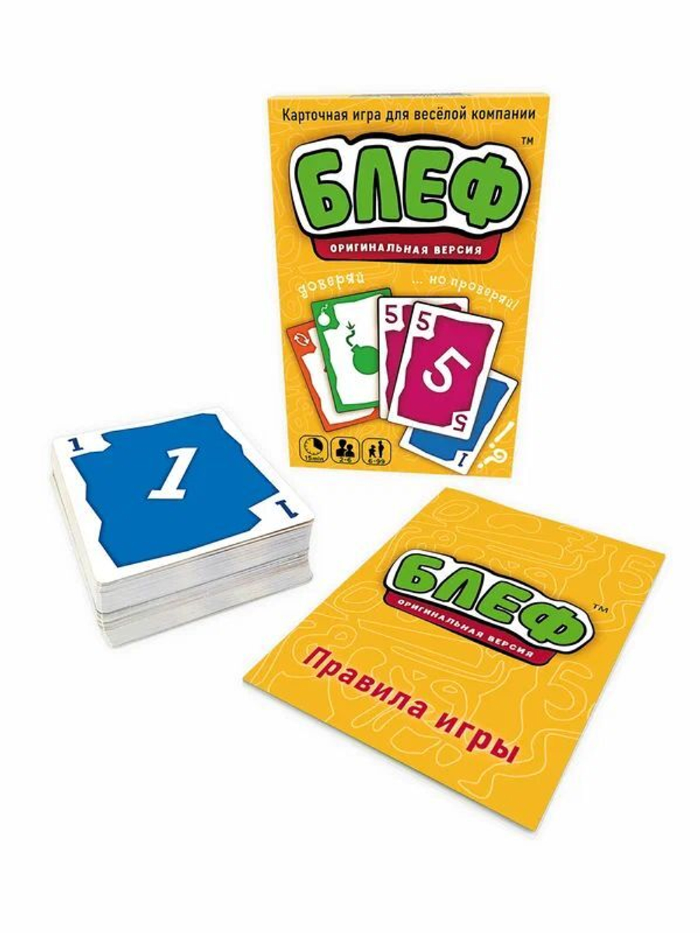 Игра настольная "Блеф" 9+