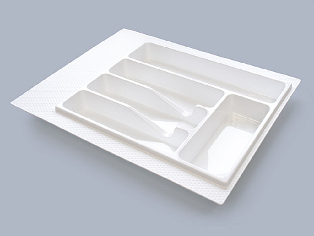 ЦБ005882 Лоток для столовых приборов М400-450мм, 390х490мм, белый КДМ