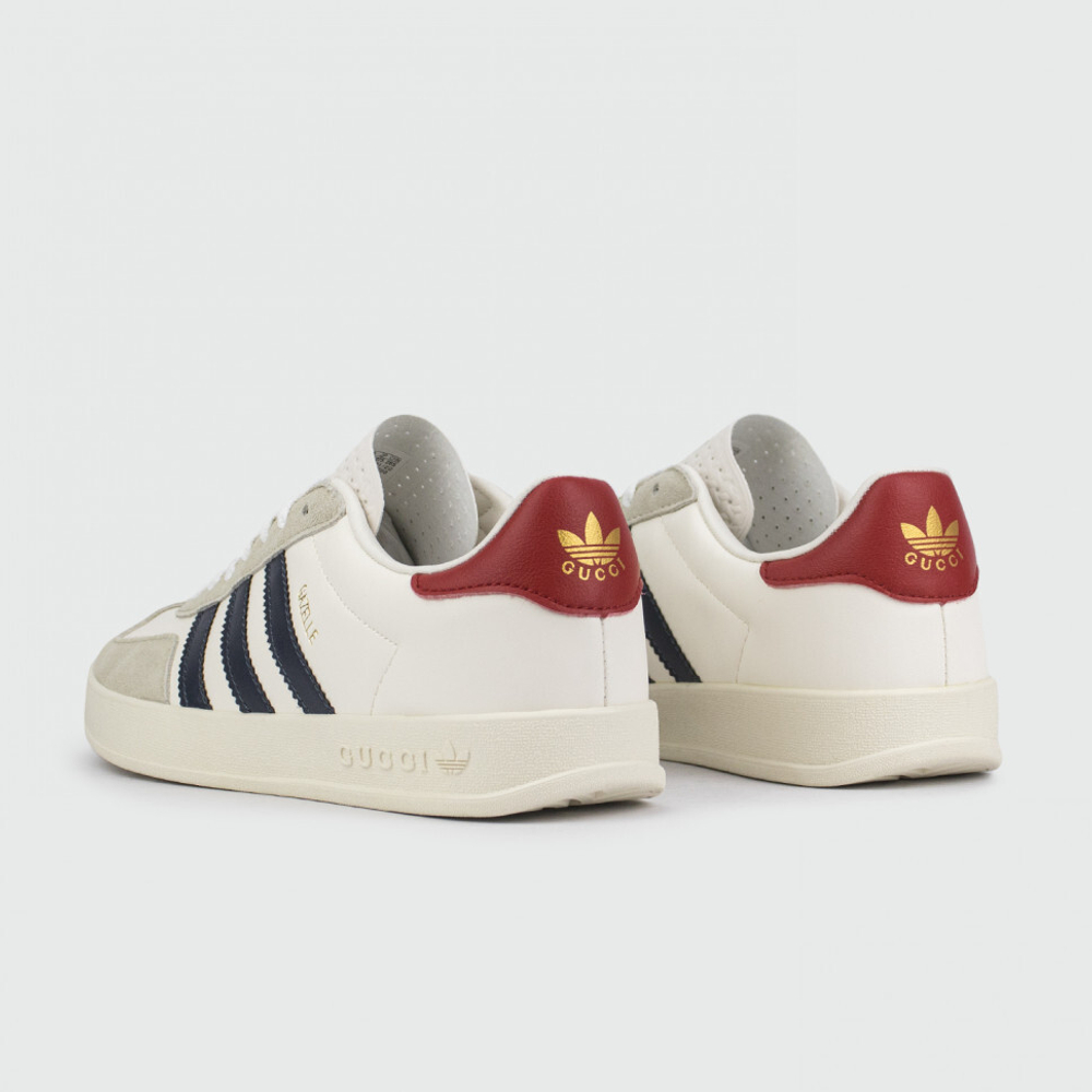кроссовки Adidas Gazelle x Gucci White / Blue Str.