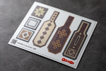 Car seat covers type 1 1/35 (3D decal)