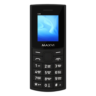 Телефон мобильный кнопочный MAXVI C40