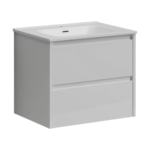Тумба с раковиной Sancos Libra LB60W белый глянец