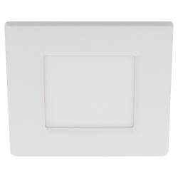 Светильник светодиодный встраиваемый Даунлайт ЭРА LED 2-3-4K Slim панель 3Вт 4000К квадрат | Downlight