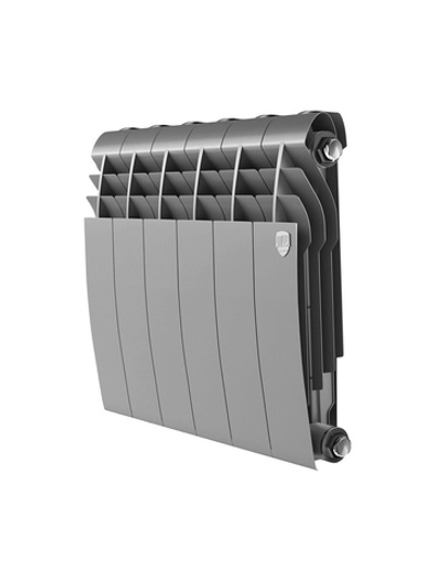 Радиатор Royal Thermo BiLiner 350 /Silver Satin - 6 секц.