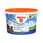КРАСКА ВД-ВАЭ ALPINA ДОЛГОВЕЧНАЯ ФАСАДНАЯ БАЗА 1, БЕЛАЯ 2.5Л