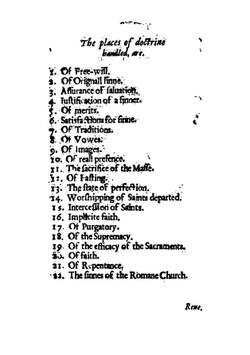 A reformed Catholike, or, A declaration shewing how neere we may come to the present Church of Rome in sundrie points of religion, and wherein we must for euer depart from them (1604) | William Perkins