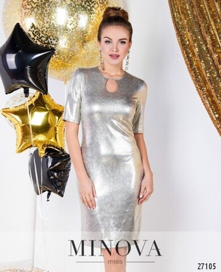 Платье 240-металлик Minova Фото 2