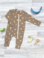 Комбинезон Mjölk Sleep and Play Грибочки, на манжетах