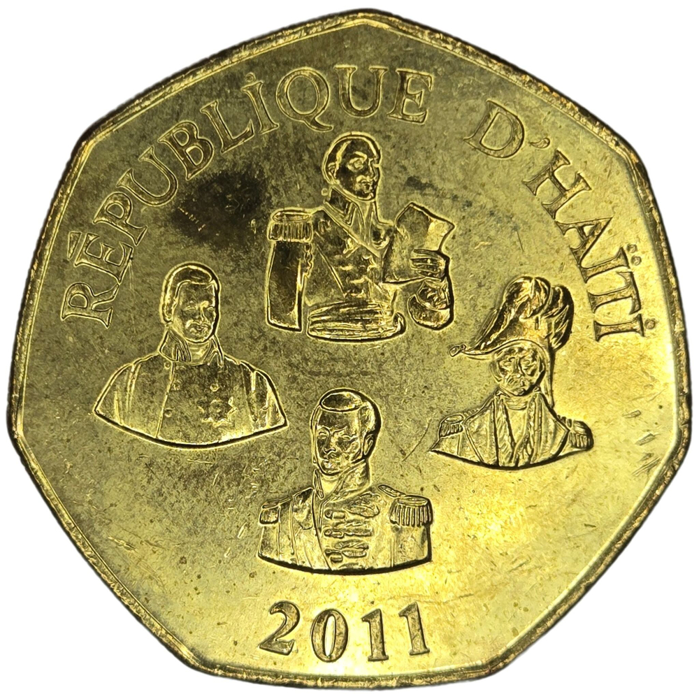 Haiti, 5 Gourdes, 2011, AU