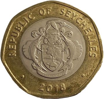 10 рупий 2018 Сейшелы