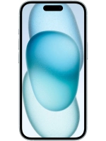 Смартфон Apple iPhone 15 128ГБ; nanoSIM+eSIM; голубой