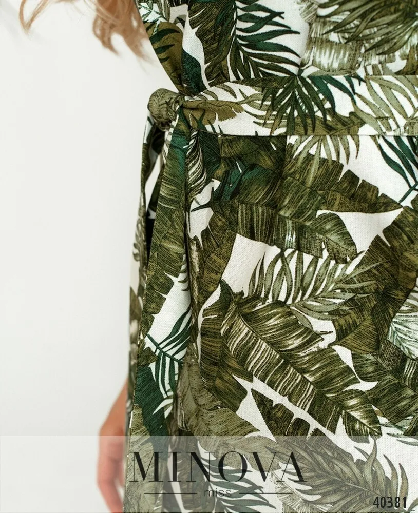 Платье 2001-Зеленый Minova