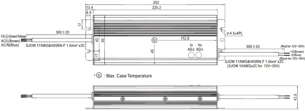Драйвер светодиодный  Mean Well HLG-320H-48A