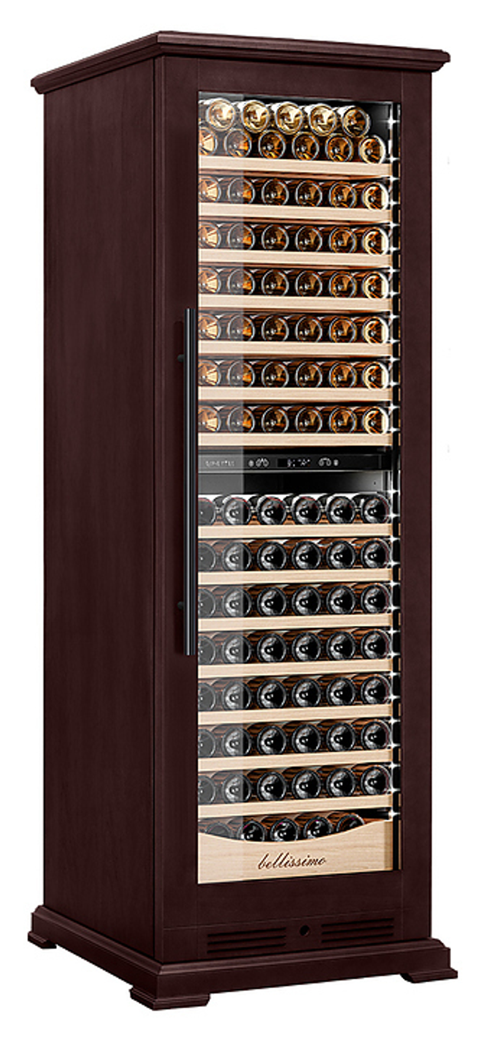Винный шкаф MEYVEL MV163PRO-KBT2 Спелая вишня