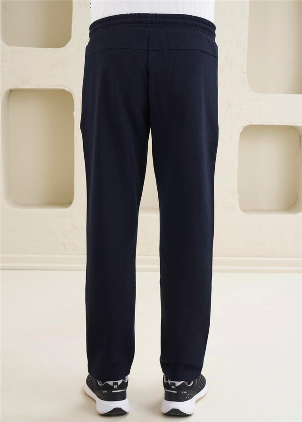 Мужские спортивные штаны из трикотажа для максимального комфорта - 40125