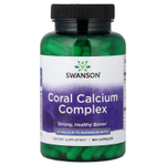 Swanson Vitamins, Коралловый кальций, 180 капсул