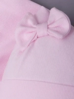 Шапка для девочки осенняя с ушками и снуд