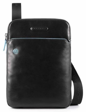 Сумка для ноутбука Piquadro Blue Square черный кожа (CA3978B2/N)