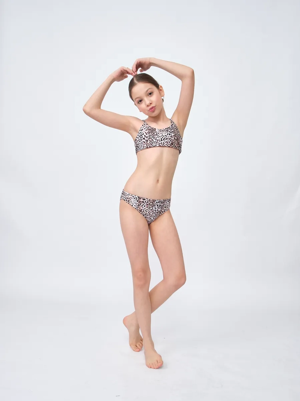 купальник раздельный с топом для бассейна