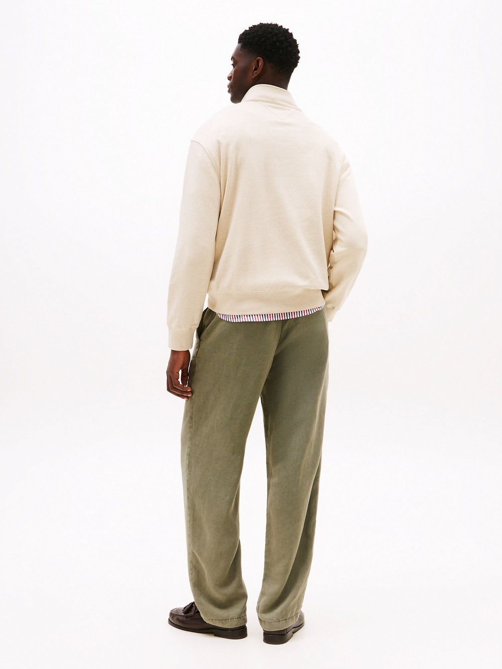 Свитшот на молнии Tommy Hilfiger Classic Quarter- Zip Beige