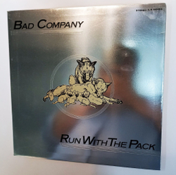 Винтажная виниловая пластинка LP Bad Company Run With The Pack (Japan 1976)