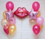 Шар (30"/76 см) Фигура, Губы