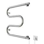 Полотенцесушитель MIXLINE SIMPLE M 50x50 (кнопочный выкл, 153 Вт) ХРОМ