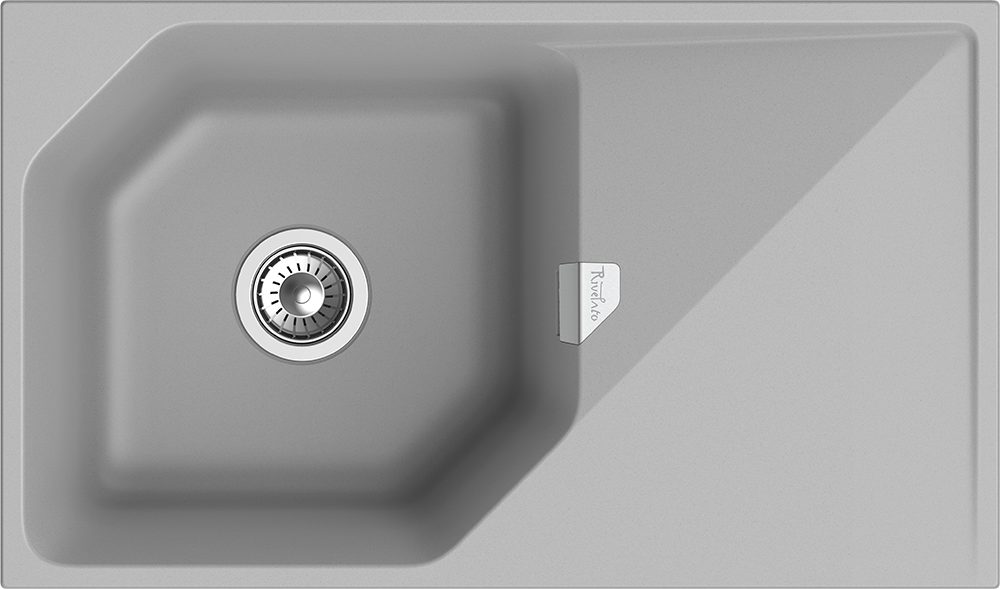 Rivelato LOCUS 85 1-чаш 850*500 grigio metallizzato
