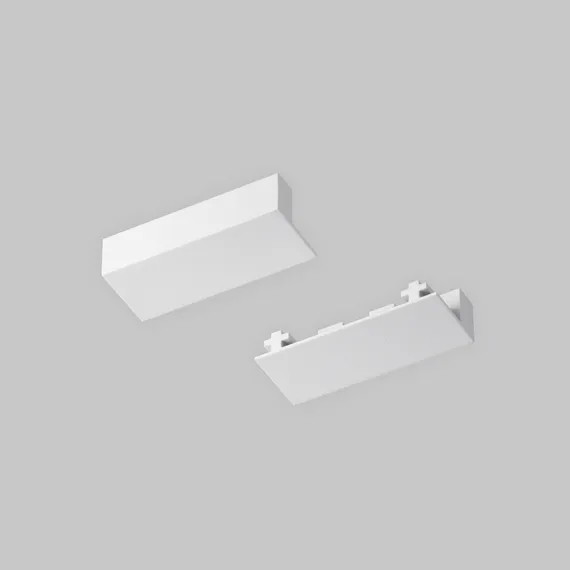 Комплект монтажный с заглушками Radity 2 штуки, белый TRA084EC-111W Technical tra084ec-111w