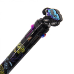 Ручка шариковая Alingar "Робо микс", автомат, 10 цветов, 0,5 мм, круглый, цветной, пластиковый корпус, картонная упаковка