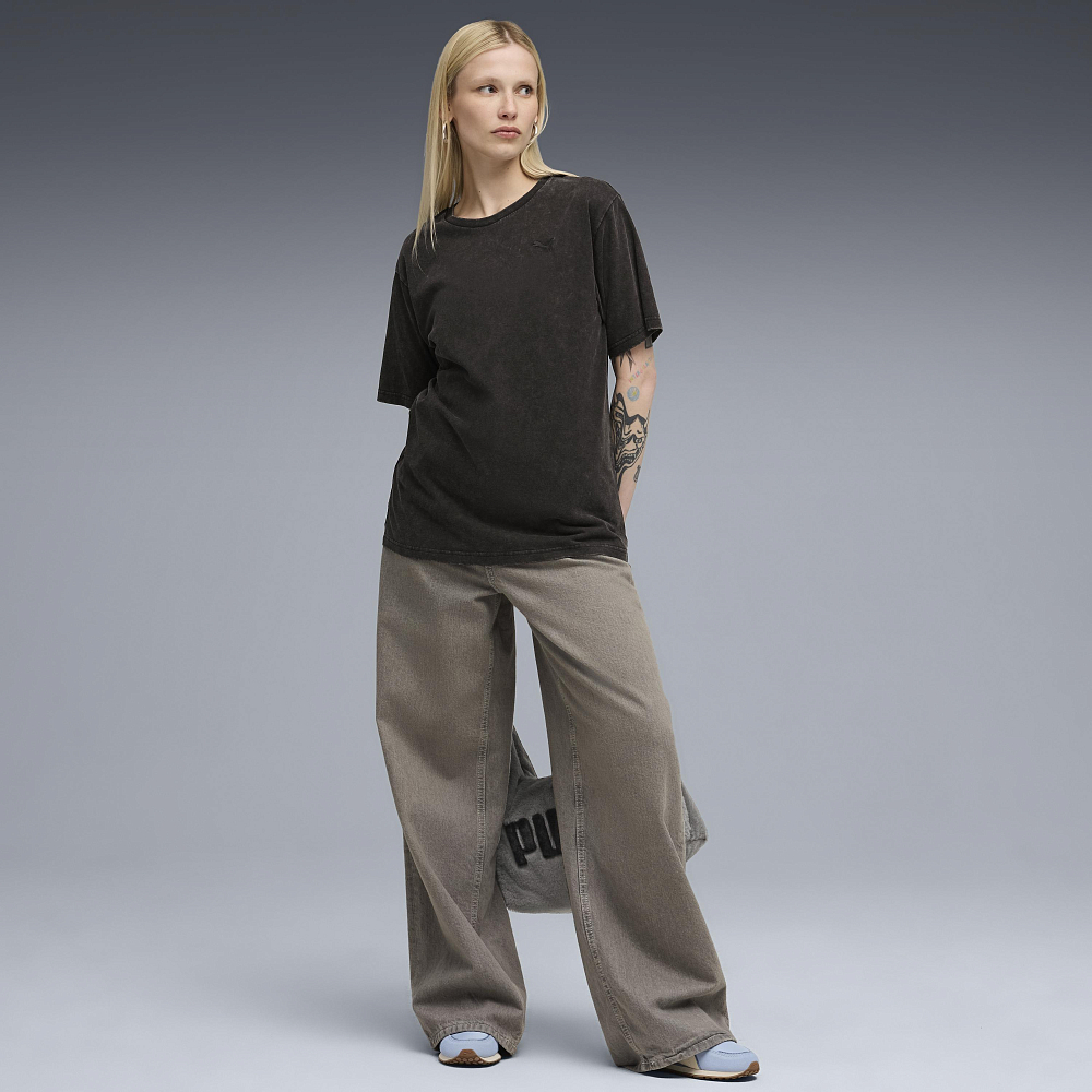 Женская футболка PUMA ESS ELEVATED Wash Tee