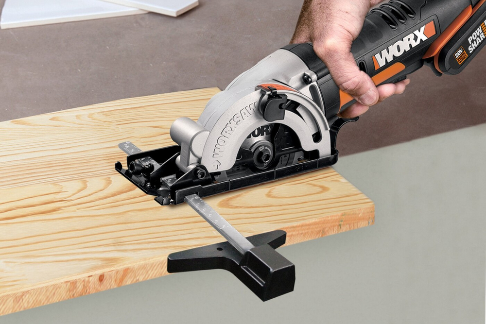 Дисковая пила аккумуляторная WORX SAW WX527.9